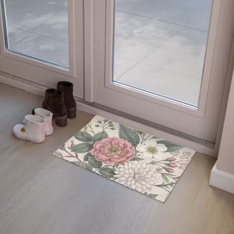 Romantisch - Design - Kleurrijk Deurmat klein -sfeer3