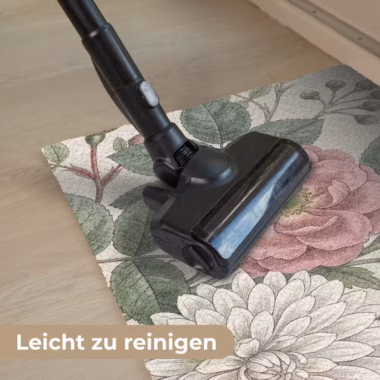 Romantisch - Design - Kleurrijk Deurmat klein -reinigen_DE