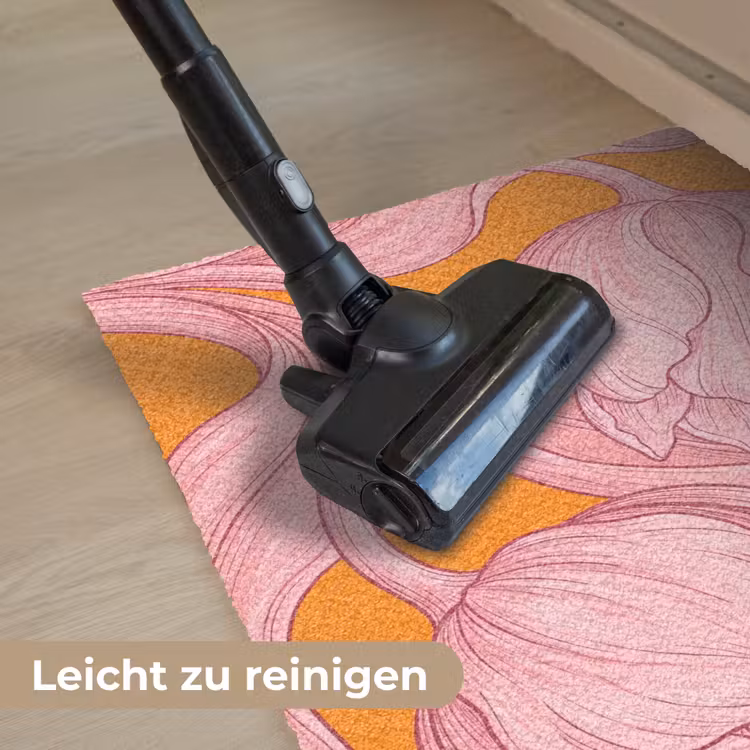 Fußmatte - Rosa Blumen – Modern - Roze bloemen - Modern Deurmat klein