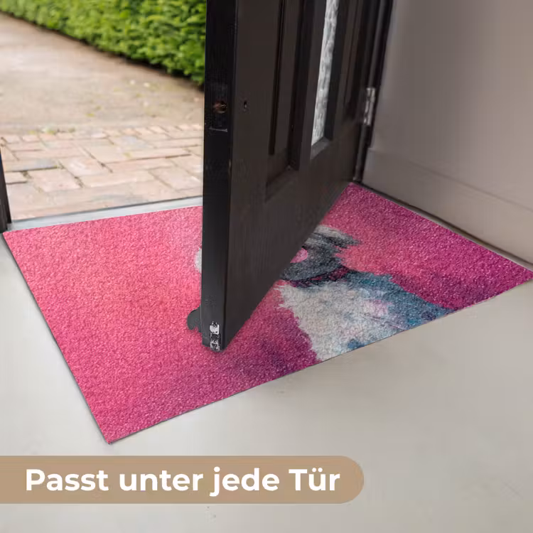 Pink - Hond - Bubbel Deurmat klein -USP_DE