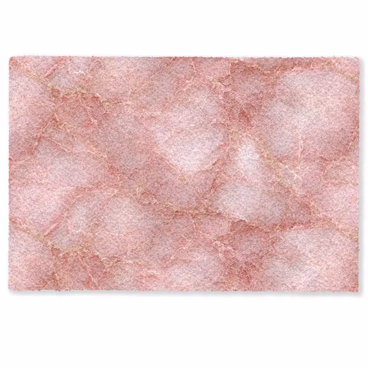 Roze - Kwarts - Goud - Marmer Deurmat klein 898 -zkaufland3d
