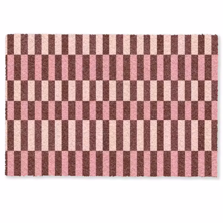 Roze - Rood - Blokjes Deurmat klein 898 -zkaufland3d