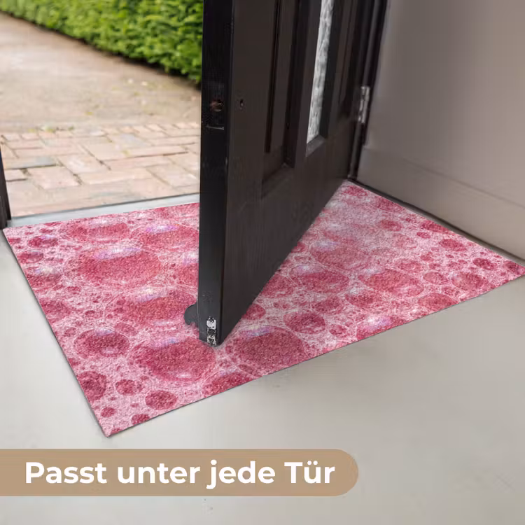 Roze - Schuim - Bubbels Deurmat klein -USP_DE