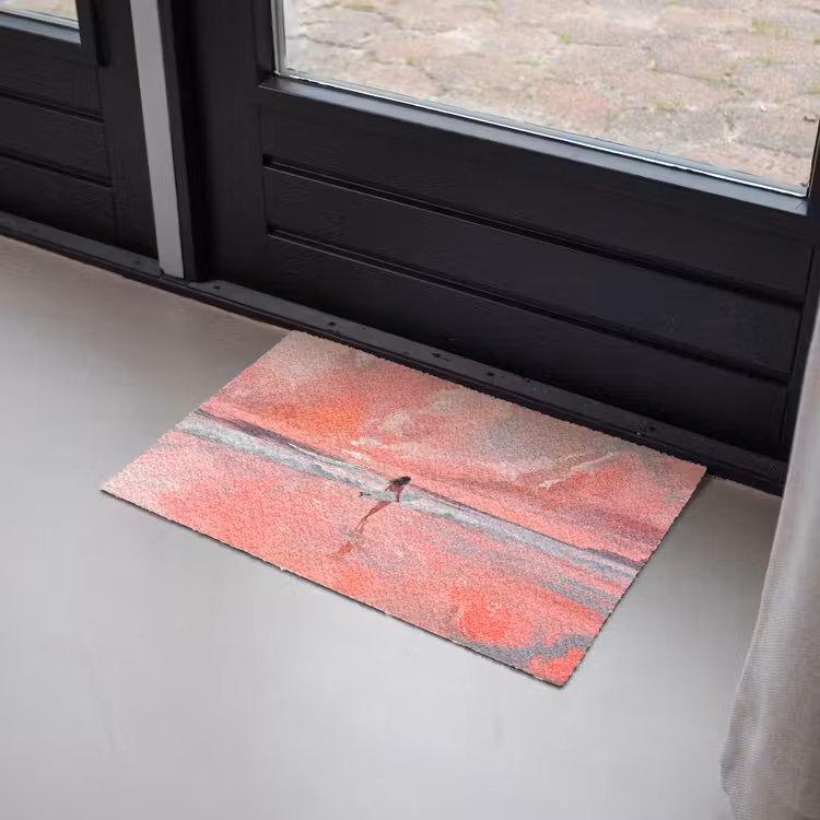 Roze - Surfen - Zee Deurmat klein -sfeer2