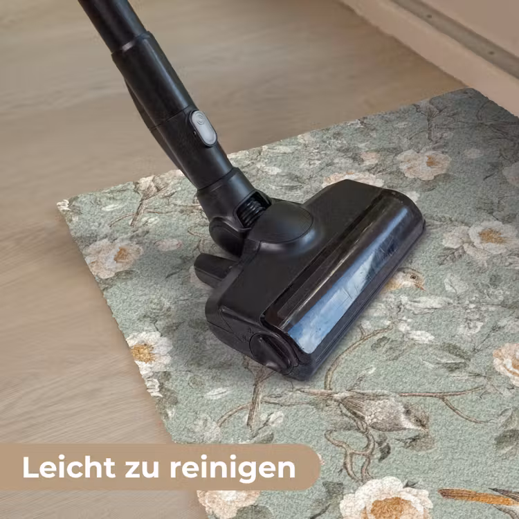Roze - Vogels - Kleurrijk Deurmat klein 898 -reinigen_DE
