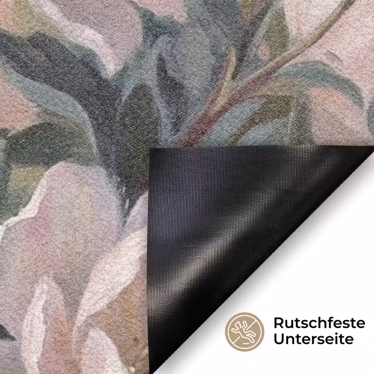 Rozen - Illustratie - Roze Deurmat klein -antislip_DE