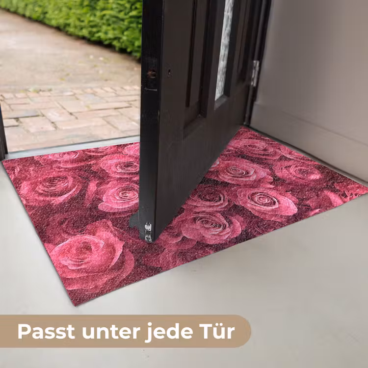 Rozen - Pink - Bloem Deurmat klein -USP_DE