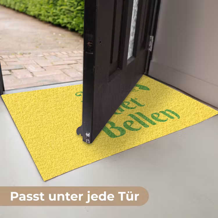 Mij niet bellen - Telefoon - Geel Deurmat klein -USP_DE