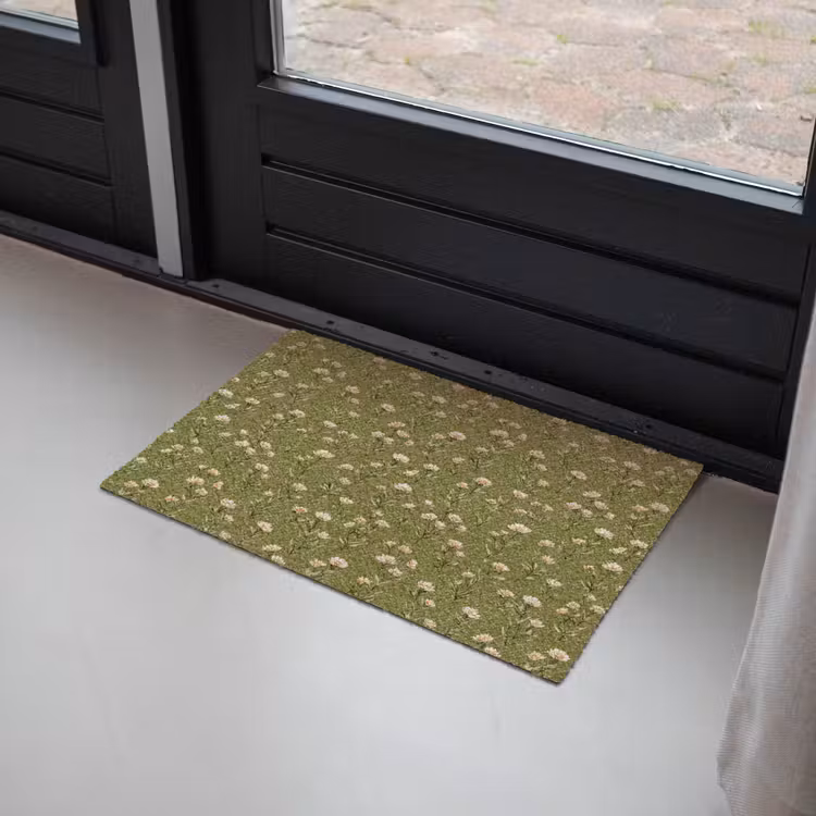 Landelijk - Bloemen - Groen Deurmat klein 898 -sfeer2