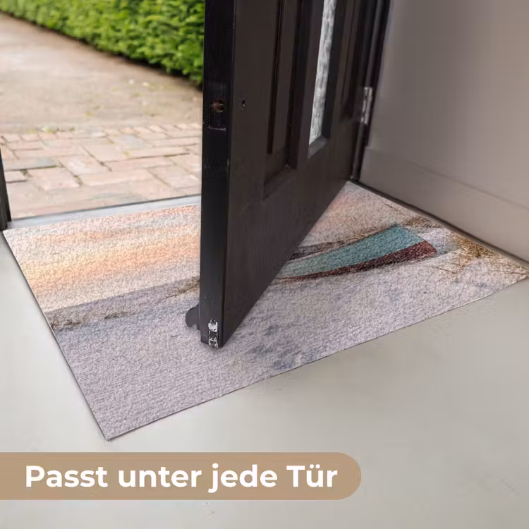 Rustiek - Roeiboot - Zandstrand Deurmat klein -USP_DE