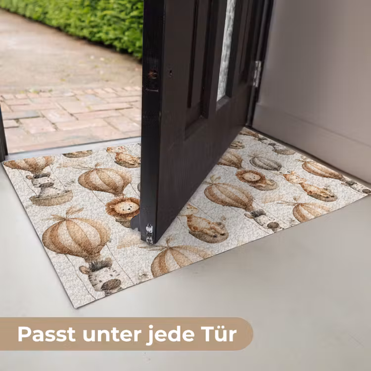 Safari - Luchtballonen - Taupe Deurmat klein 898 -USP_DE