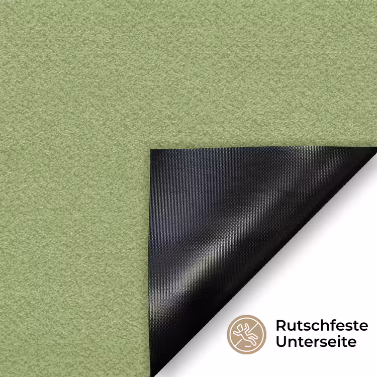 Sage - Green - Groen Deurmat klein 898 -antislip_DE