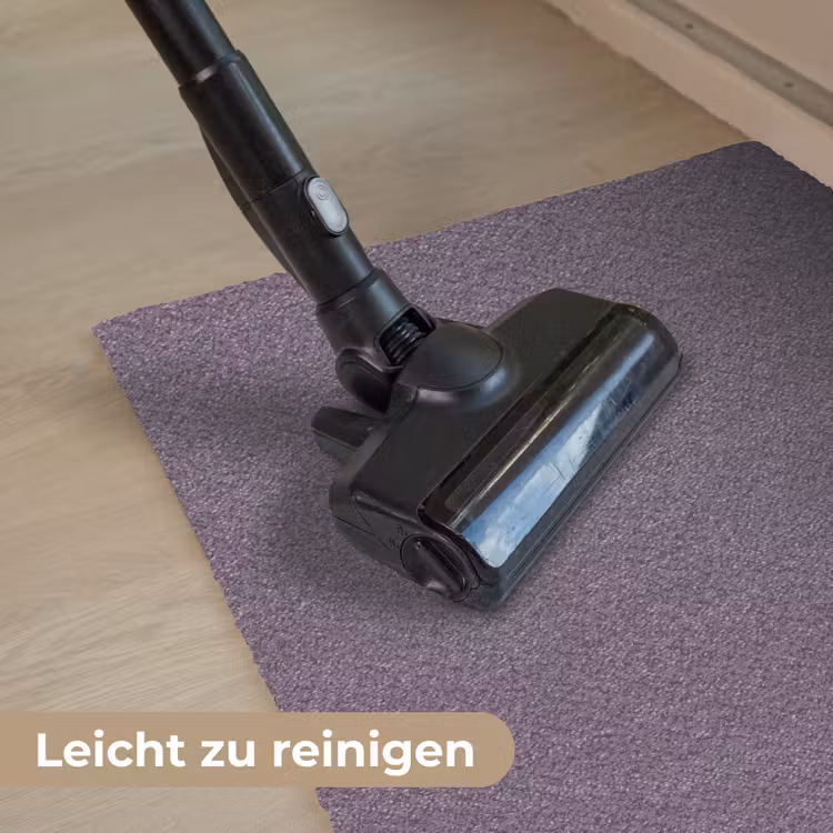 Velvet - Aubergine - Paars Deurmat klein 898 -reinigen_DE