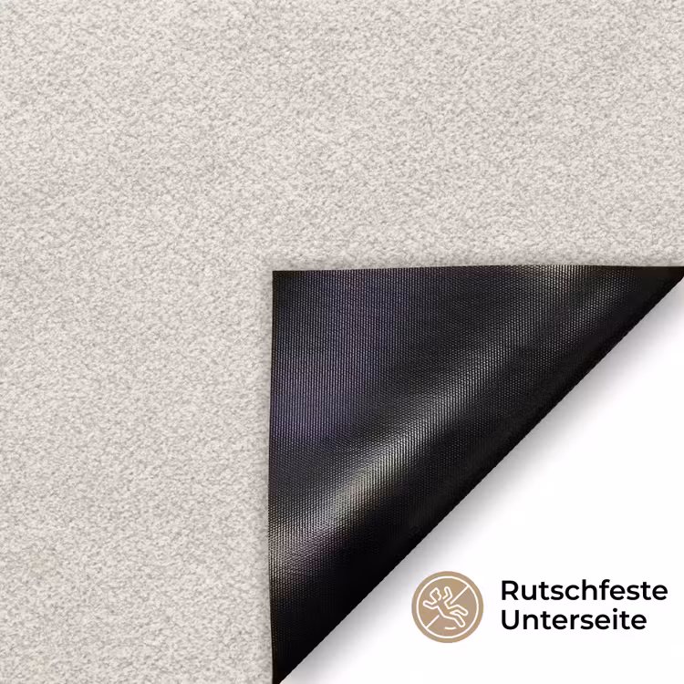 Zandkleurig - Modern - Egaal Deurmat klein 898 -antislip_DE