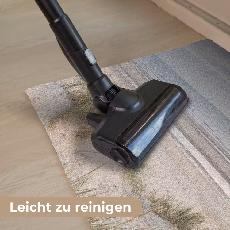 Zandstrand - Bewolkt - Duinen Deurmat klein -reinigen_DE