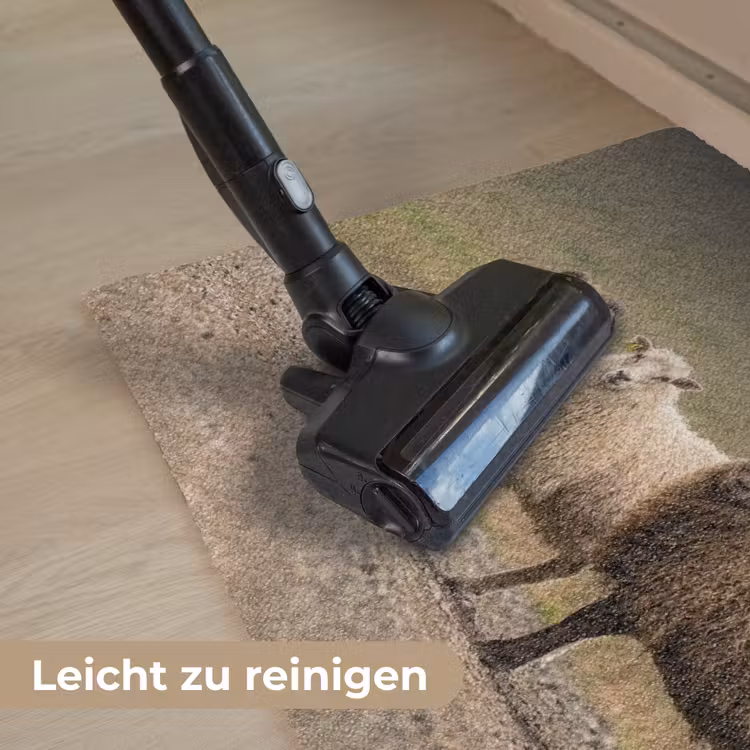Schapen - Bruin - Wit - Grindpad Deurmat klein -reinigen_DE