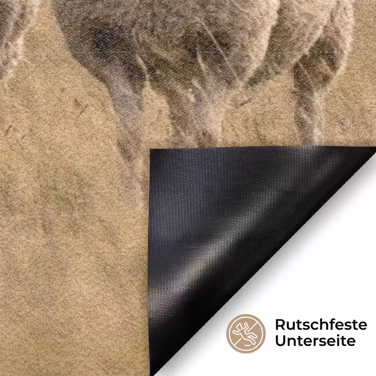 Schapen - Weidenlandschap - Heuvels Deurmat klein -antislip_DE