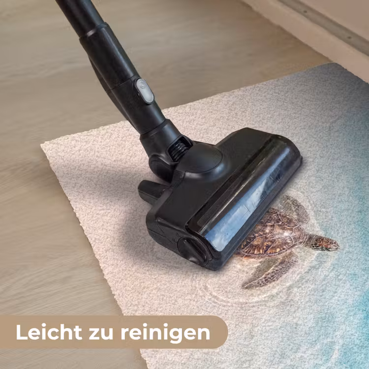 Schildpad - Helder water - Strand - Dieren - Natuur Deurmat klein -reinigen_DE