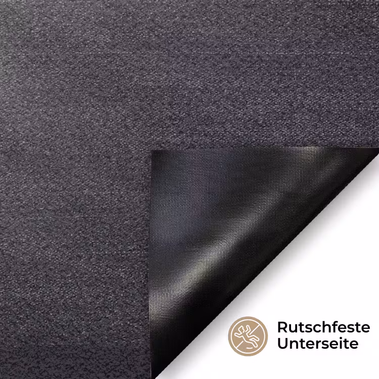 Schildpad - Onderwater - Lichtstralen - Oceaan - Zwart-wit Deurmat klein -antislip_DE