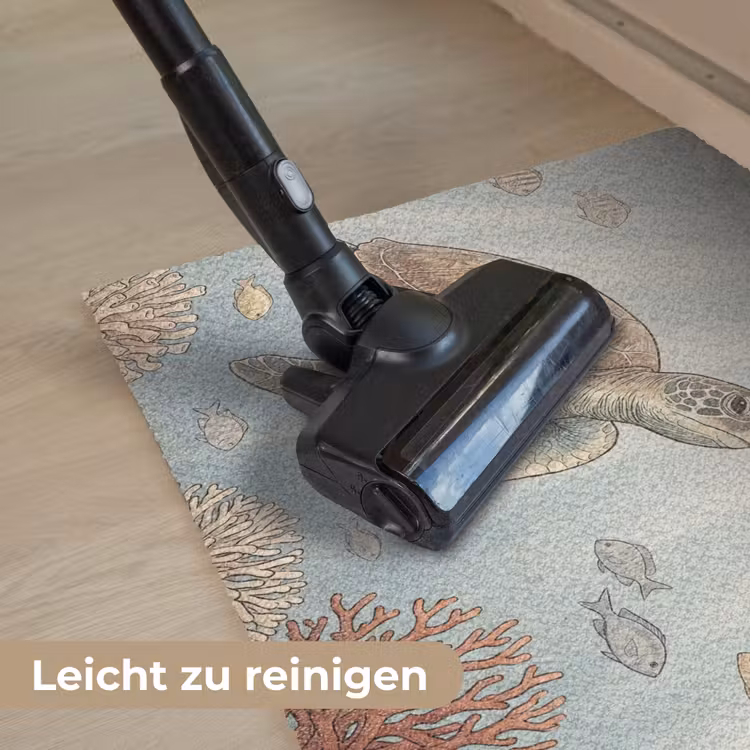 Schildpad - Onderwater - Natuur - Illustratie Deurmat klein -reinigen_DE