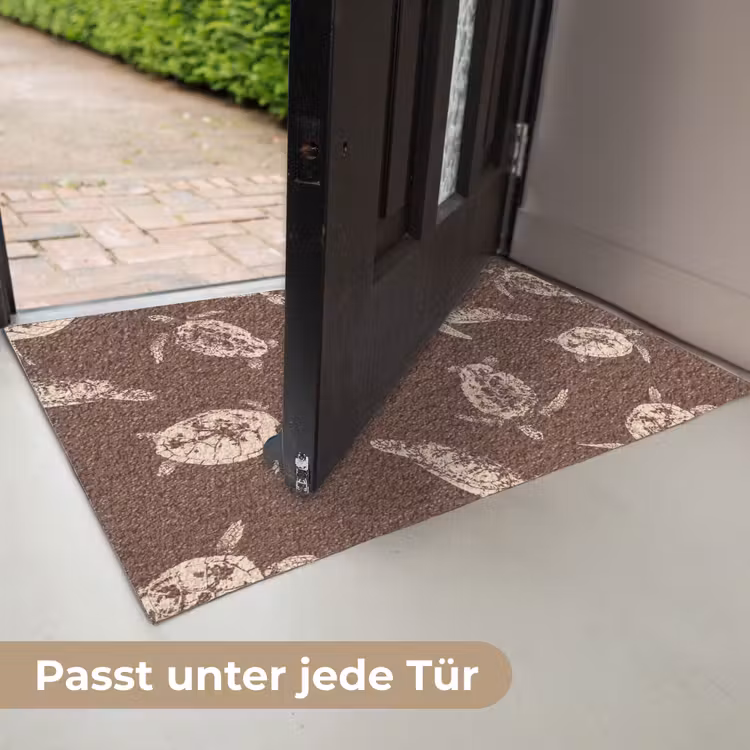 Schildpadden - Patroon - Bruin - Beige Deurmat klein -USP_DE