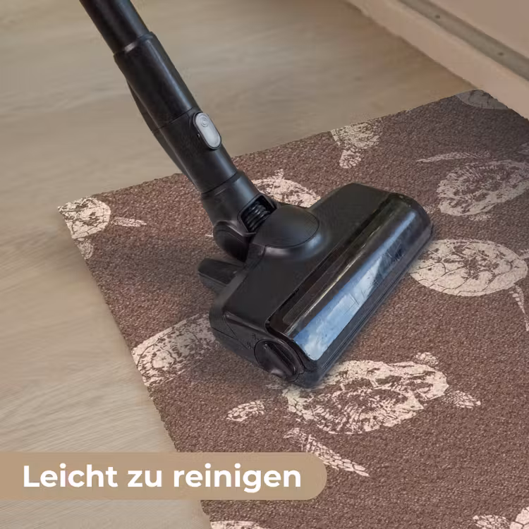 Schildpadden - Patroon - Bruin - Beige Deurmat klein -reinigen_DE