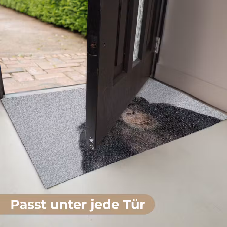 Chimpansee - Badeend - Grijs Deurmat klein -USP_DE