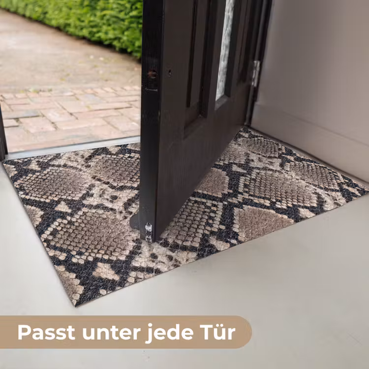 Slangenprint - Python - Bruin Deurmat klein -USP_DE