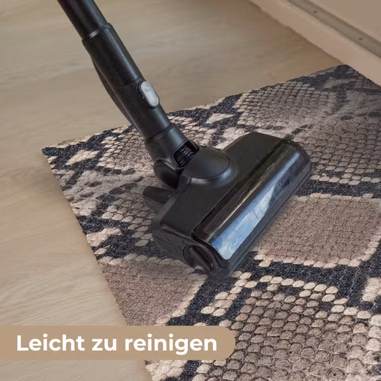 Slangenprint - Python - Bruin Deurmat klein -reinigen_DE