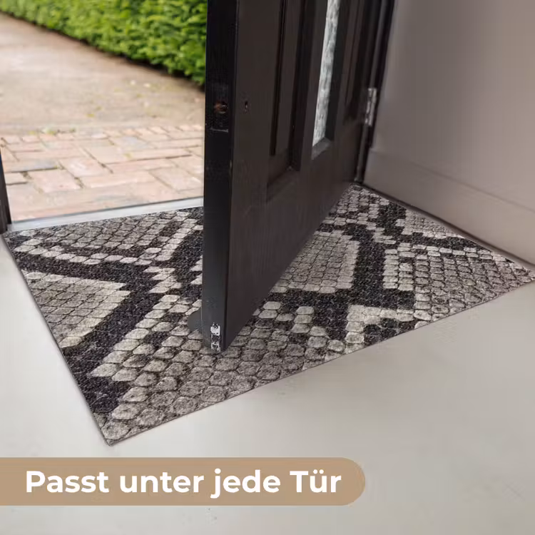 Slangenleer - Patroon - Beige Deurmat klein -USP_DE