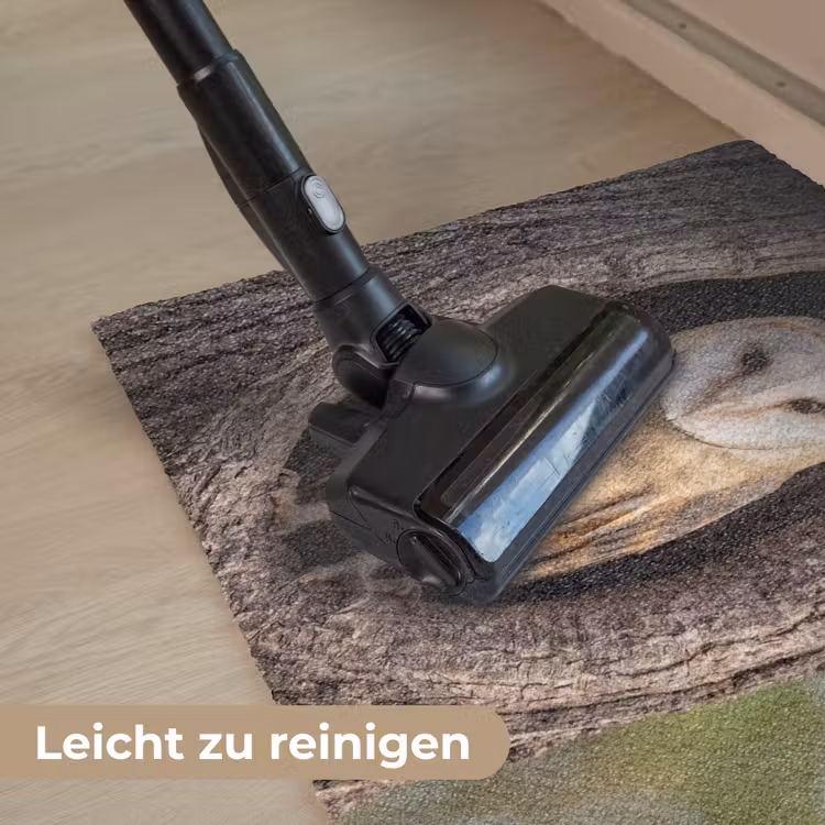 Kerkuil - Boom - Natuur - Bruin Deurmat klein -reinigen_DE