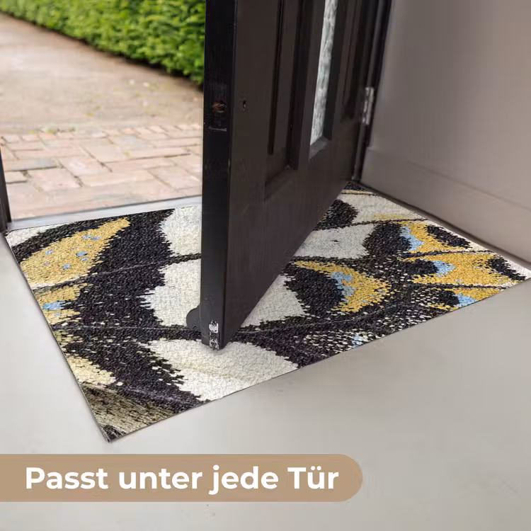 Vlinder - Vleugel - Geel Deurmat klein -USP_DE