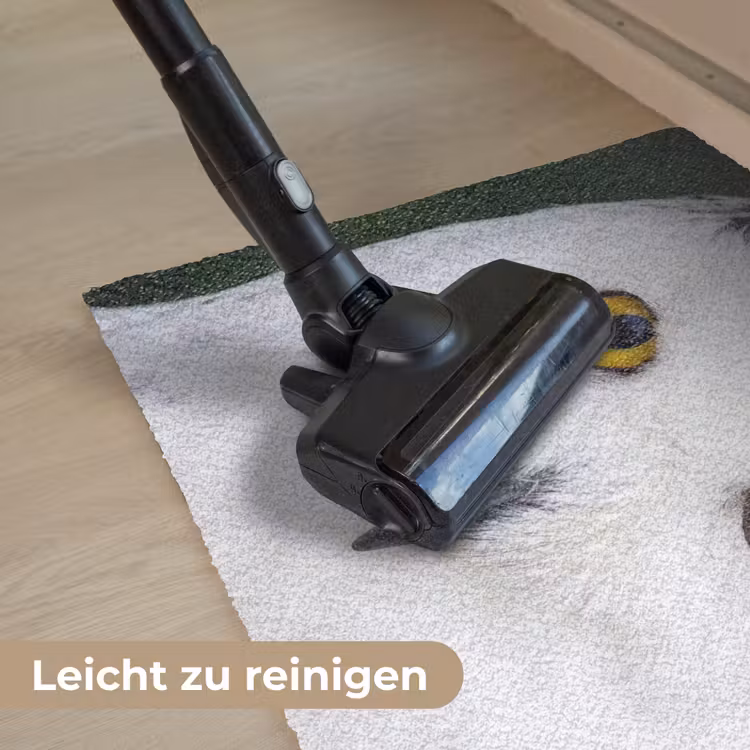 Sneeuwuil - Portret - Geel Deurmat klein -reinigen_DE