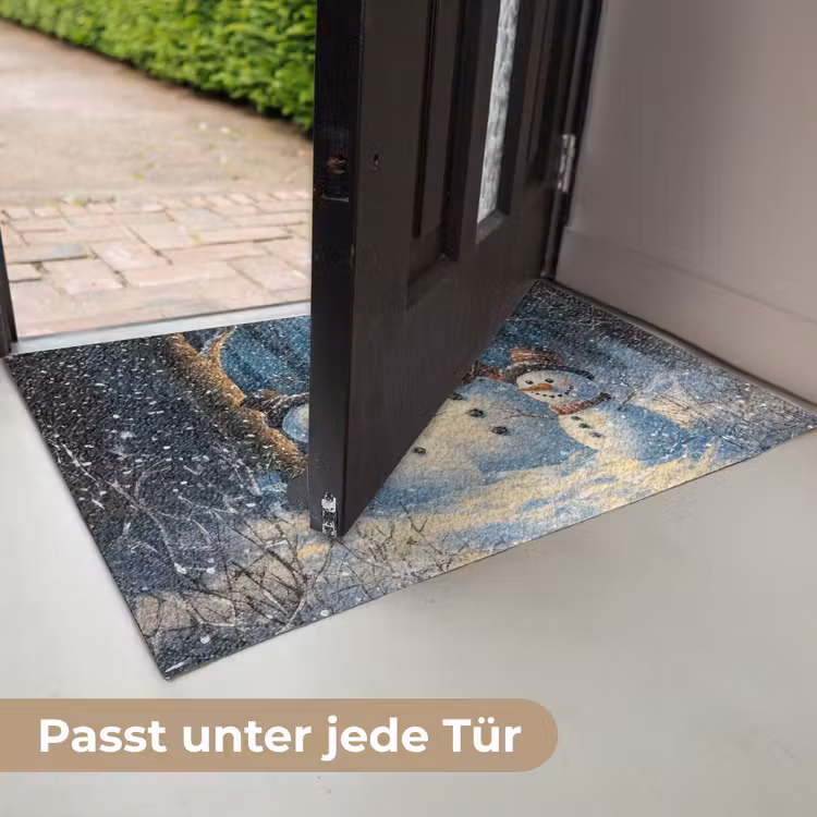 Sneeuwpop - Sneeuw - Winter - Bos Deurmat klein -USP_DE