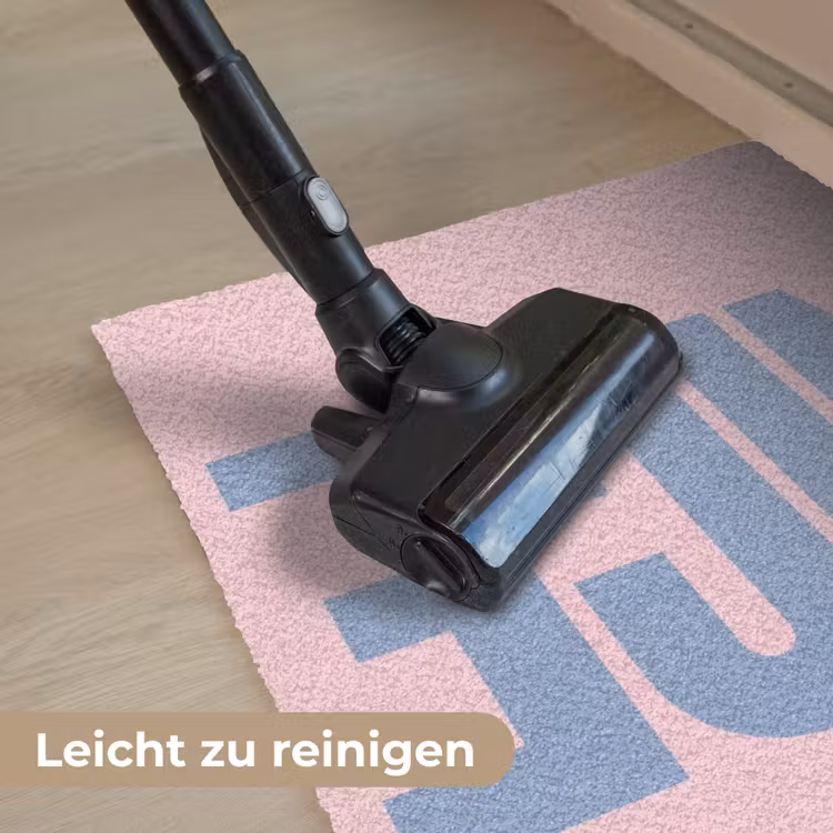 Nice - Paars - Roze Deurmat klein -reinigen_DE