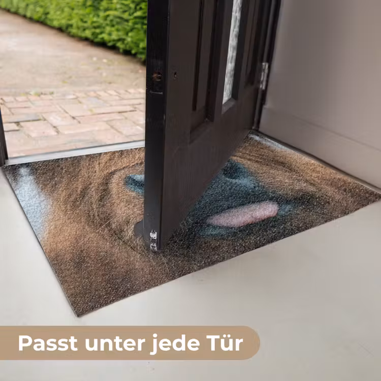 Schotse hooglander - Neus - Bruin Deurmat klein -USP_DE