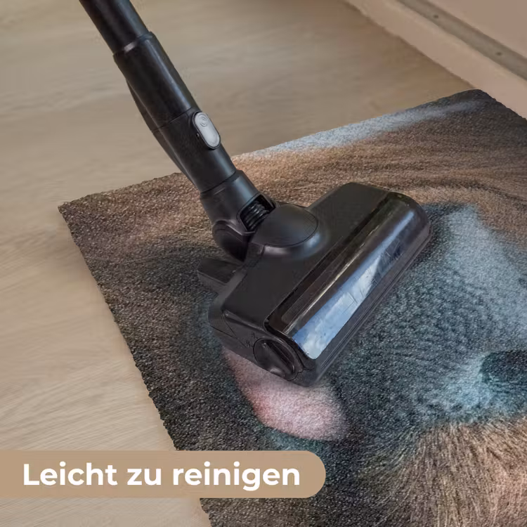 Schotse hooglander - Neus - Bruin Deurmat klein -reinigen_DE