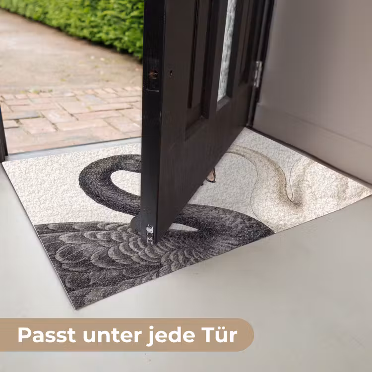 Zwanen - Hartvorm - Dieren Deurmat klein -USP_DE