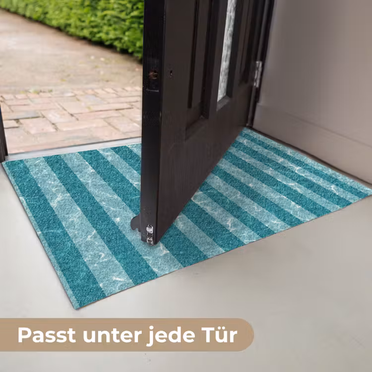 Zwembad - Strepen - Groen Deurmat klein 898 -USP_DE