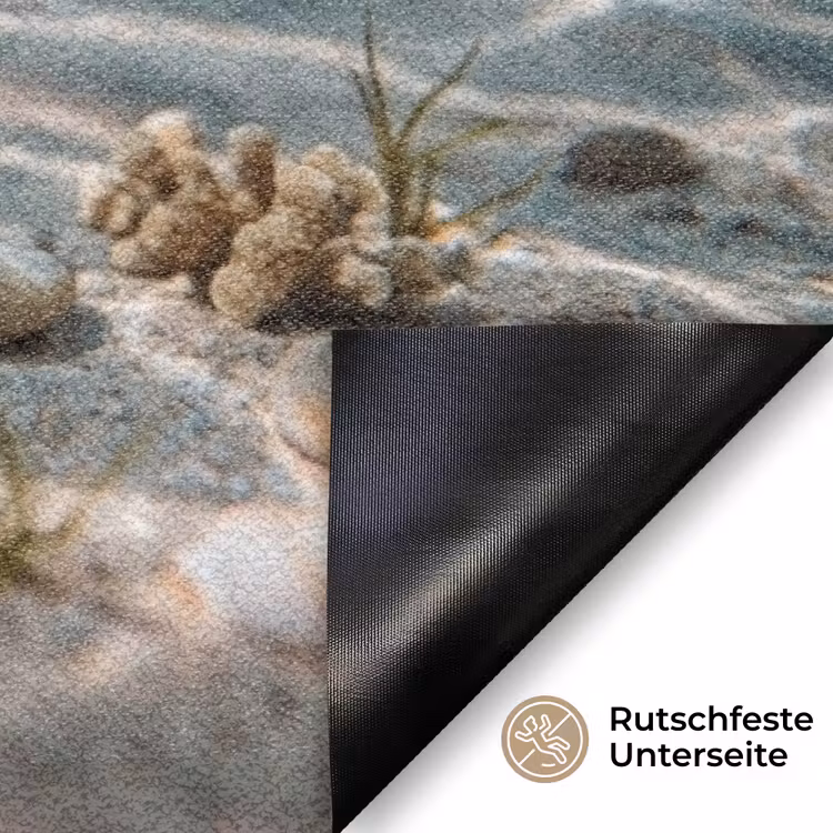 Duikbril - Eend - Water Deurmat klein -antislip_DE