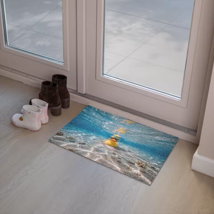 Duikbril - Eend - Water Deurmat klein -sfeer3