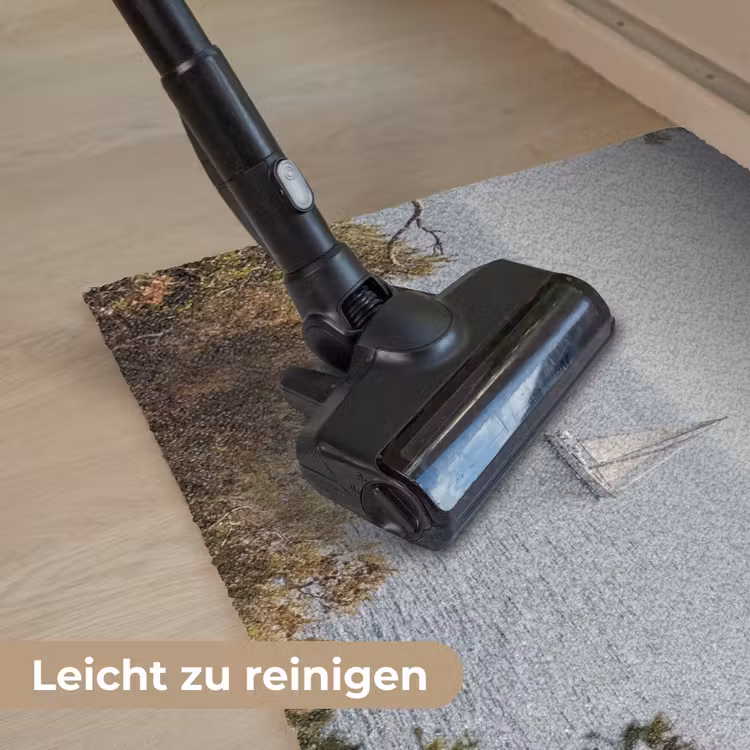 Fußmatte - Segelboot – Bäume – Wasser - Zeilboot - bomen - water Deurmat klein