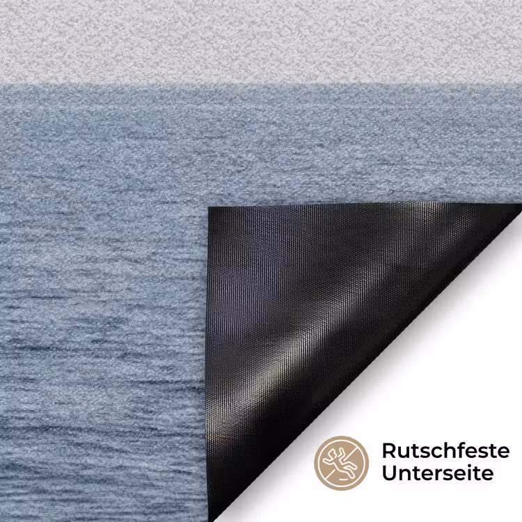 Zeilboot - Zee - Blauw Deurmat klein -antislip_DE