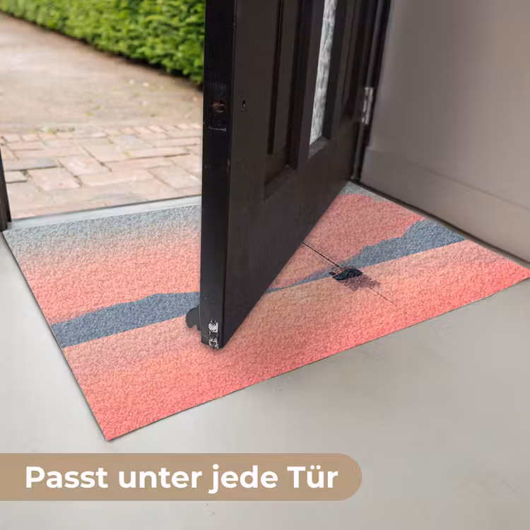 Zeilboot - Roze zee - Zonsondergang - Bergen Deurmat klein -USP_DE
