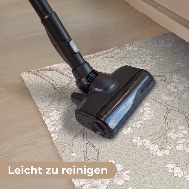 Sereen - Bloesem - Wit Deurmat klein -reinigen_DE