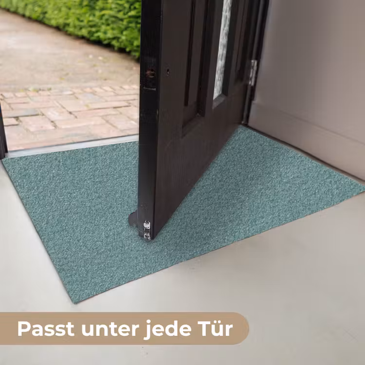 Serene - Teal - Blauw Deurmat klein 898 -USP_DE