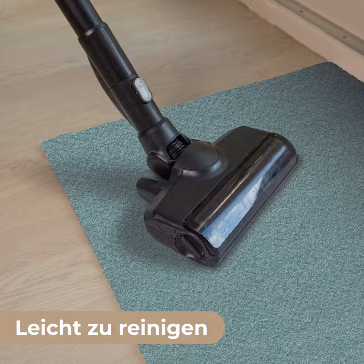 Serene - Teal - Blauw Deurmat klein 898 -reinigen_DE
