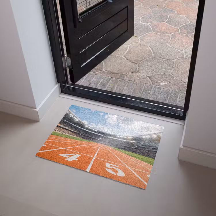 Sintelbaan - Stadion - Sport -Oranje Deurmat klein -sfeer5