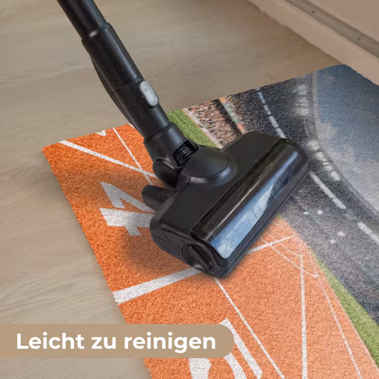 Sintelbaan - Stadion - Sport -Oranje Deurmat klein -reinigen_DE