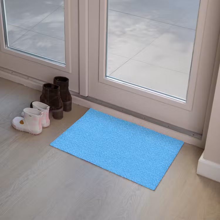 Sky - Blue - Blauw Deurmat klein 898 -sfeer3